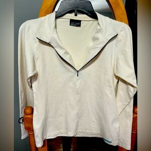 Mari Dade Stretch Half Zip Top